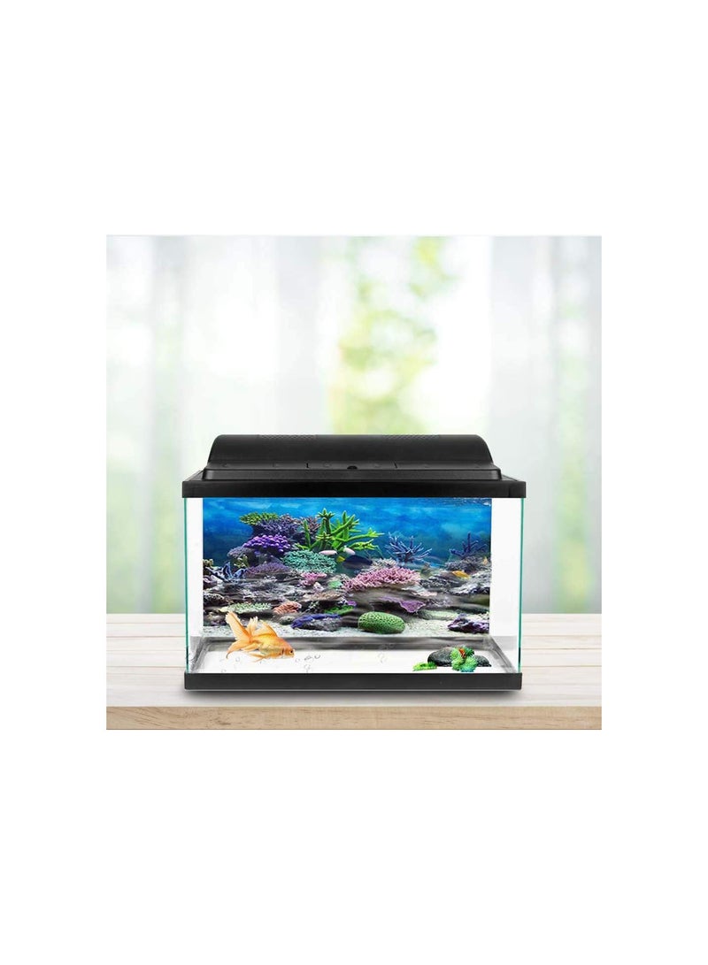 GGOOT Decorative Poster for Aquarium Underwater Coral Decals PVC Sticker Adhesive Decors for Aquarium Background(76 * 30cm) - Image 4