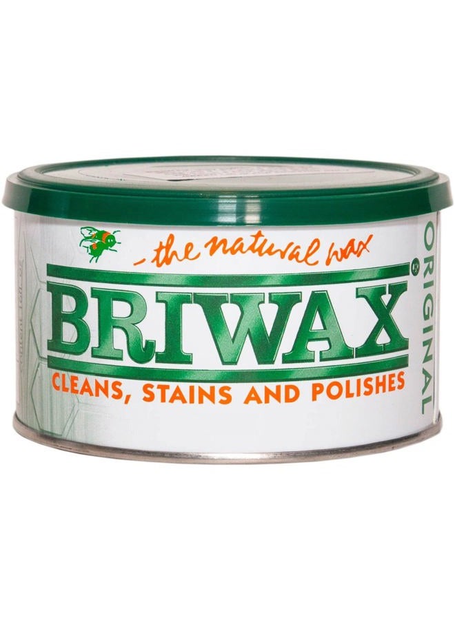 Briwax BR-1-LB (Light Brown Furniture Wax Polish, Cleans, Stains, and Polishes - Image 1