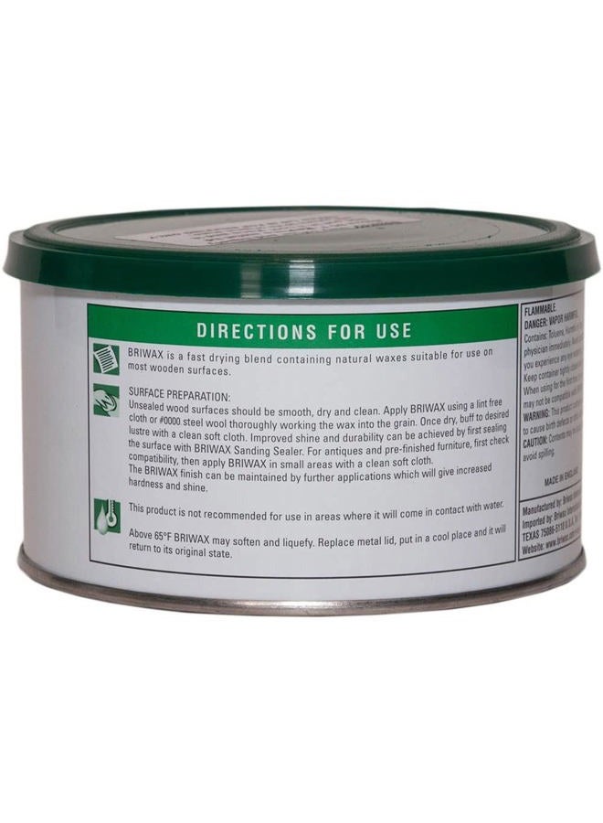 Briwax BR-1-LB (Light Brown Furniture Wax Polish, Cleans, Stains, and Polishes - Image 2