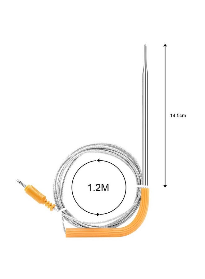 Inkbird WiFi Meat Thermometer 4-Pack Kit with Replacement Colored Probe, Compatible with IBBQ-4T - Image 4
