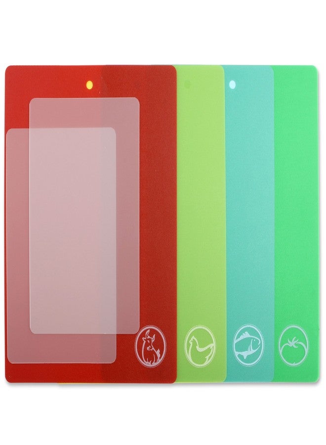 Dexas Chopmat Flexible Cutting Board (Set of 6), Multicolor - Image 1