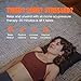 ShaktiMat Premium Acupressure Pillow Level 1 Intensity in Shakti Black Massage Muscles Aid Sleep Unlock Inner Tension Similar to Acupuncture Organic Cotton Certified - Image 4