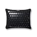 ShaktiMat Premium Acupressure Pillow Level 1 Intensity in Shakti Black Massage Muscles Aid Sleep Unlock Inner Tension Similar to Acupuncture Organic Cotton Certified - Image 1