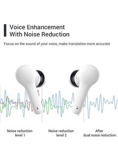 General M6 Smart Bluetooth Translator Headset, 127 Language Translator, Real-time Voice Translator Earbuds, Noise Cancelling Microphone, Business Travel Study  - Image 2