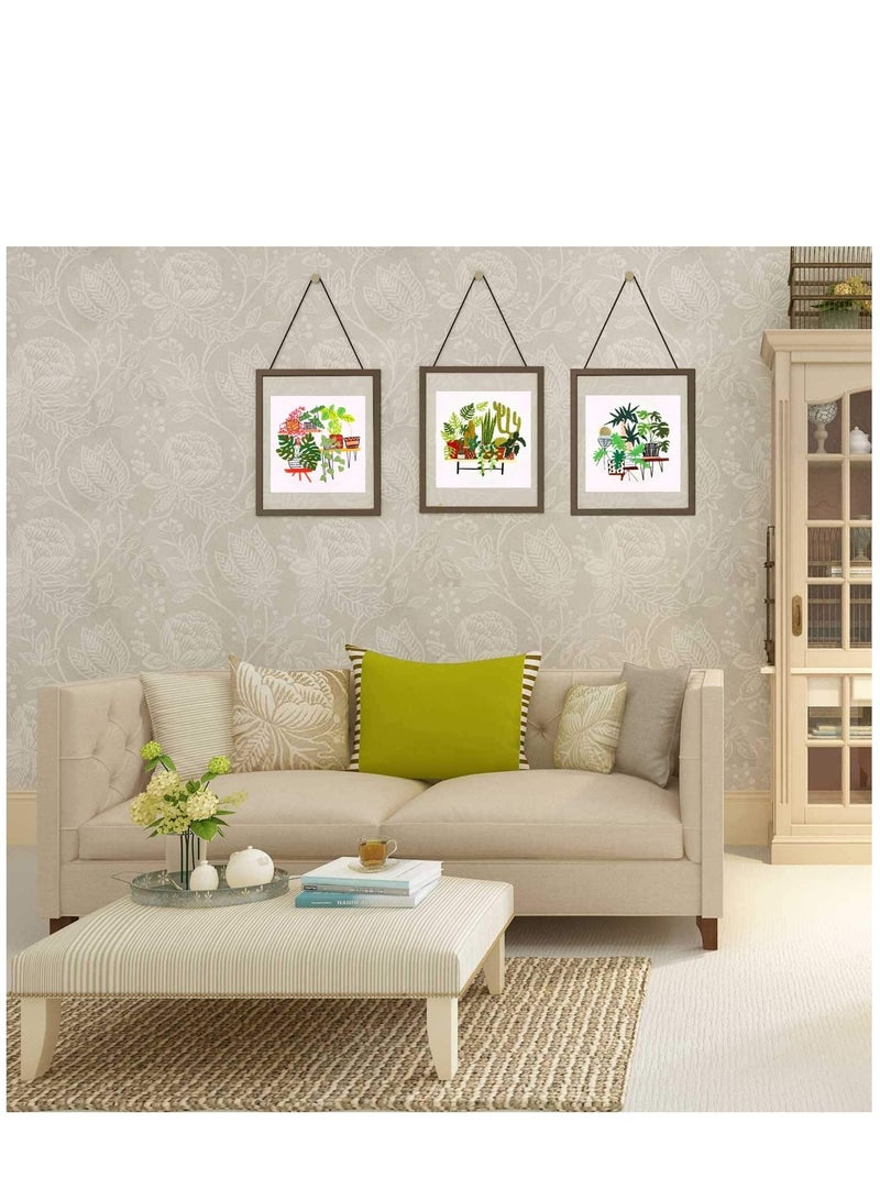 Y&D Embroidery Starter Kit with Pattern and Instructions, 3 Sets Cross Stitch Include Clothes Plants Flowers Pattern, 1 Hoops, Color Threads Tools, Deco  - Image 5