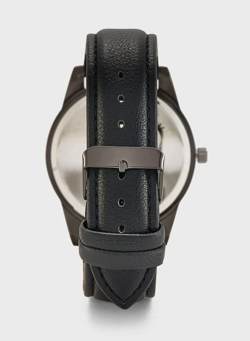 Robert Wood Classic Chronograph Alanogue Watch