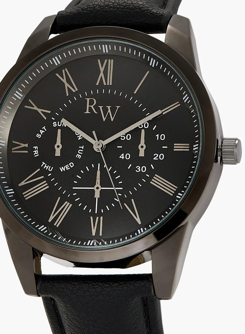 Robert Wood Classic Chronograph Alanogue Watch