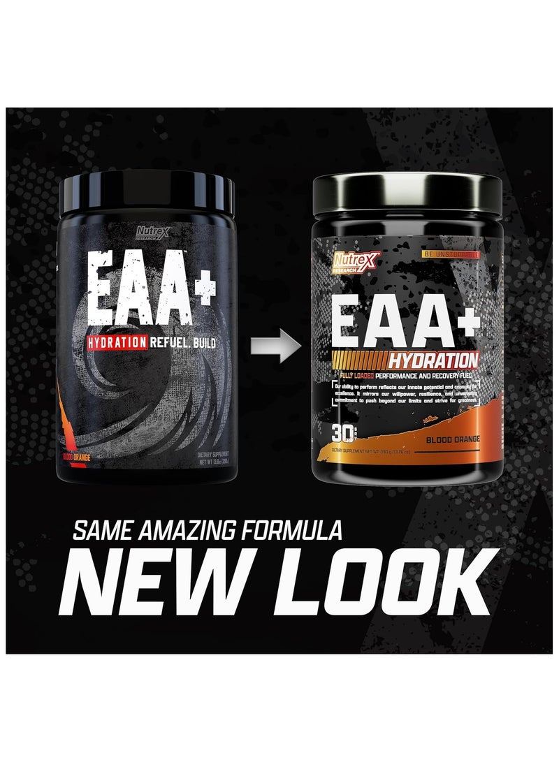 Nutrex Research EAA+ Hydration Refuel Build Muscle Building Endurance And Muscle Recovery Blood Orange Flavor - Image 4