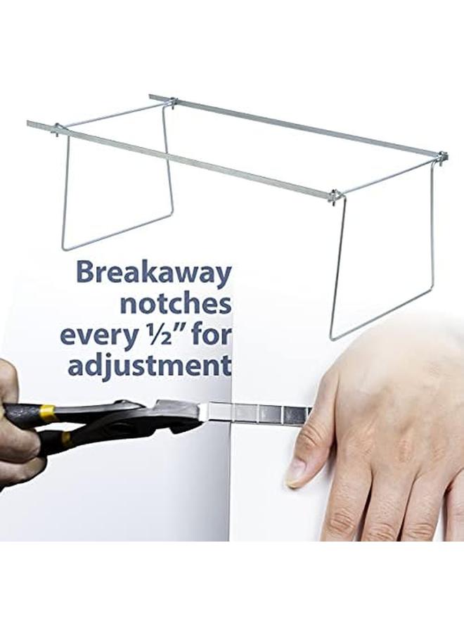 أوفيس ميت إطار ملف معلق 24 27 مقاس حرف فولاذي 1 مجموعة 91964 - Image 3