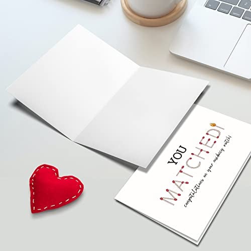 Ogeby Funny Match Day Congrats Card Gifts, Match Day Residency Card Gifts for Him Her, Medical School You Matched Card - Image 5