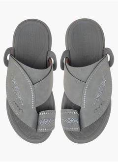 Le Confort Men Embroidered Slip-On Arabic Sandals  - Image 1