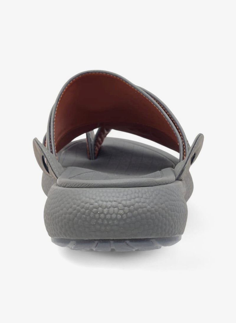 Le Confort Men Embroidered Slip-On Arabic Sandals Ramadan Collection - Image 4