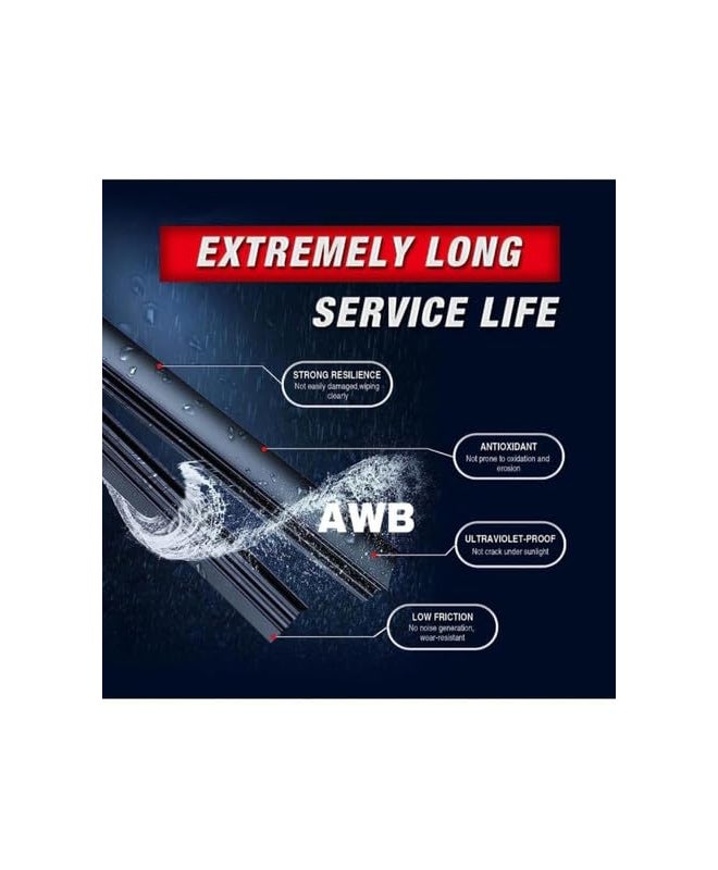 AWB® Rear Wiper Blade only Compatible with Xuv 3X0 - Image 2