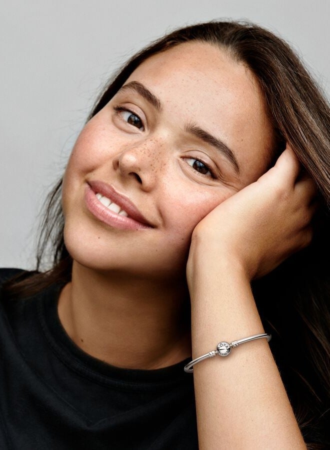 تشوميل ساعة مجوهرات كلاسيكيّ نمط إمرأة 925 فضة سوار - Image 1