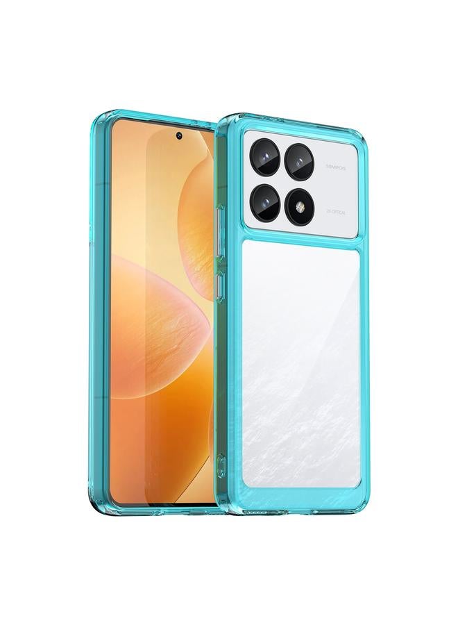 Case For Xiaomi Redmi K70 Pro Colorful Series Acrylic Hybrid TPU Phone Case