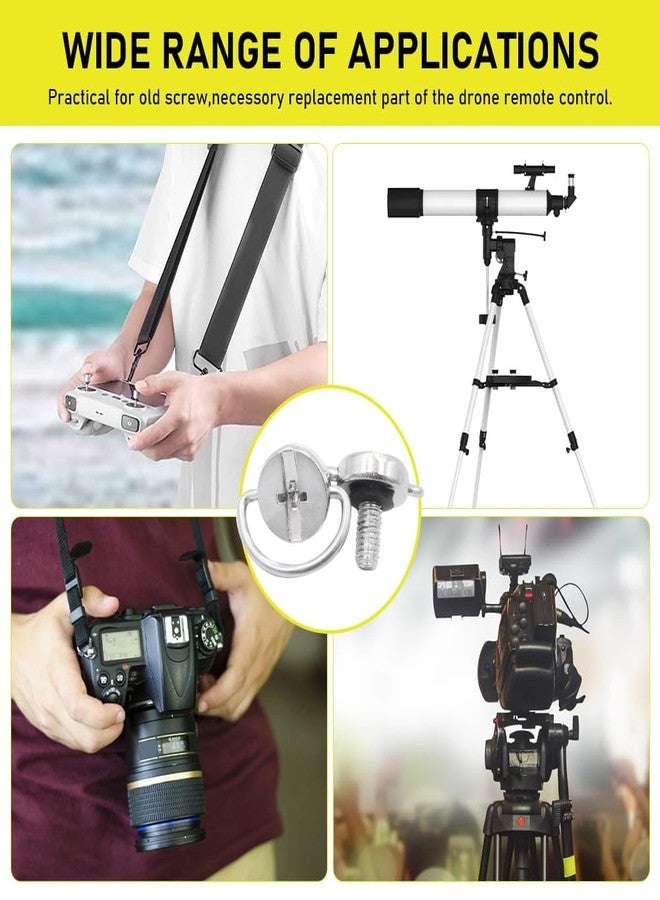 GetZget® M4 Screw Set for DJI Flip Smart Controller Mini 4/3 pro/Air 3s/Mavic 3 Rc pro/Ronin RS3/RS4/ Action/DSLR Camera Lanyard Neck Strap Holder Screw Accessories (1 Pair) - Image 4