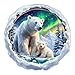 Artipuz Wooden Puzzles for Adults Polar Bear Family Wooden Puzzle Unique Shape Wood Jigsaw Puzzle for Adults Wood Puzzles Adult Gifts for Family Wall Art Home Decor 300pcs 134 134in L - Image 2