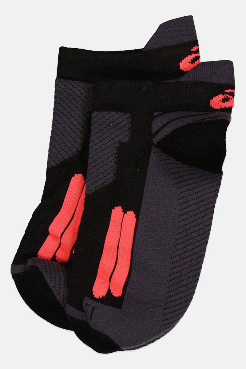 asics Men 1 Pair Brand Logo Socks, Multicolor - Image 2