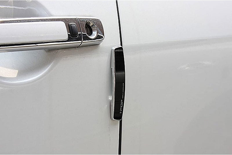 Sarte Car Door Edge Protector Anti-Scratch Guard Universal Car Door Protection Strip for Scratch & Dent Prevention Easy Install Car Accessories for All Cars (Black) Set of 4 - Image 3