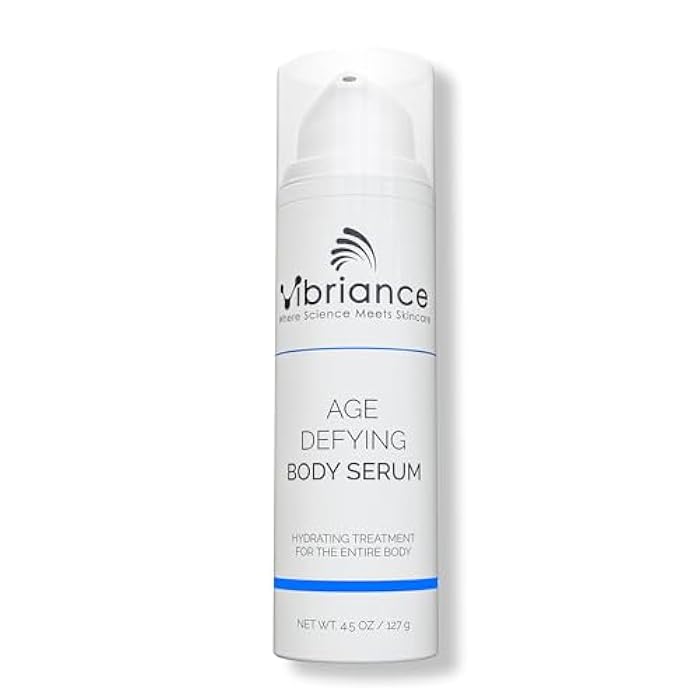 Vibriance Age Defying Body Serum, 4.5 fl oz - Anti Aging and Ultra Hydrating - Infused with Hyaluronic Acid - Fast-Absorbing Crepey Skin Corrector for Wrinkles, Dryness - Image 1