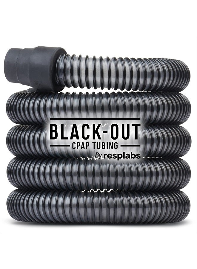 RespLabs Medical Inc. resplabs CPAP Hose Perfect Fit Replacement Tubing for All CPAP Machines 6ft Standard 22mm, Black-Out, (Pack of 3)