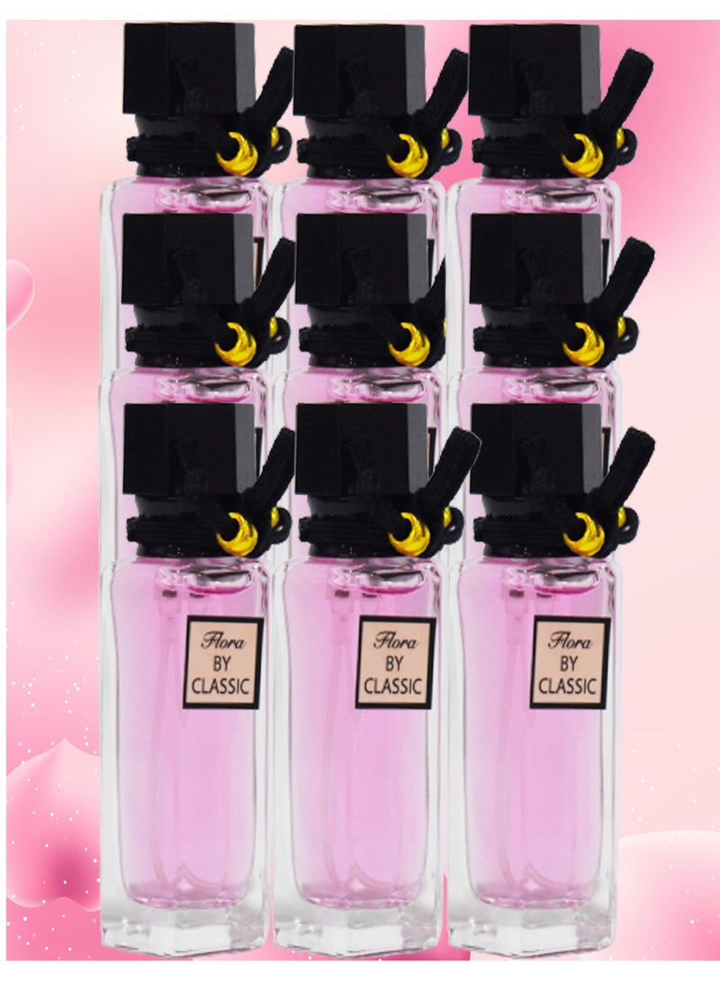 كلاسيك كولكشن 9 قطع عطر فلورا باي كلاسيك رقم 1035 25 مل EDP
