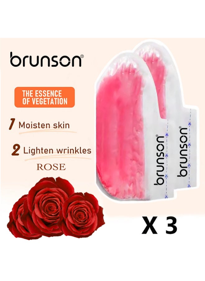 brunson 2 Pieces Nourishing Paraffin Wax Soocks - Disposable Feet Paraffin Gloves Spa Treatment - Deep Hydration And Softness - Moisturizing Pedicure Socks Wax  - Image 2
