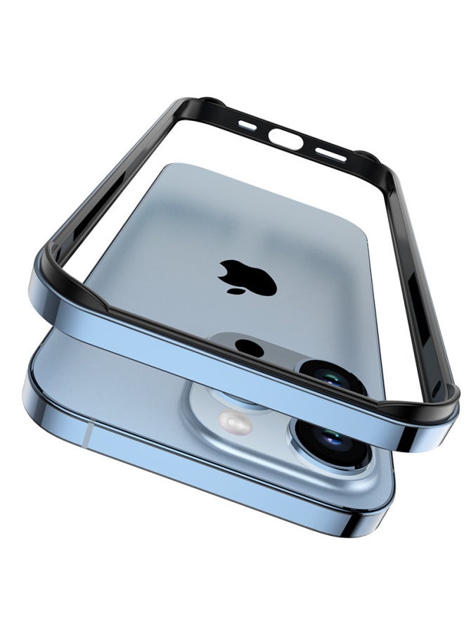 For Apple Mobile Phone Case Metal Aluminum Alloy Frame Shell Four Corners Anti-drop Protective Cover  iPhone13 pro max 