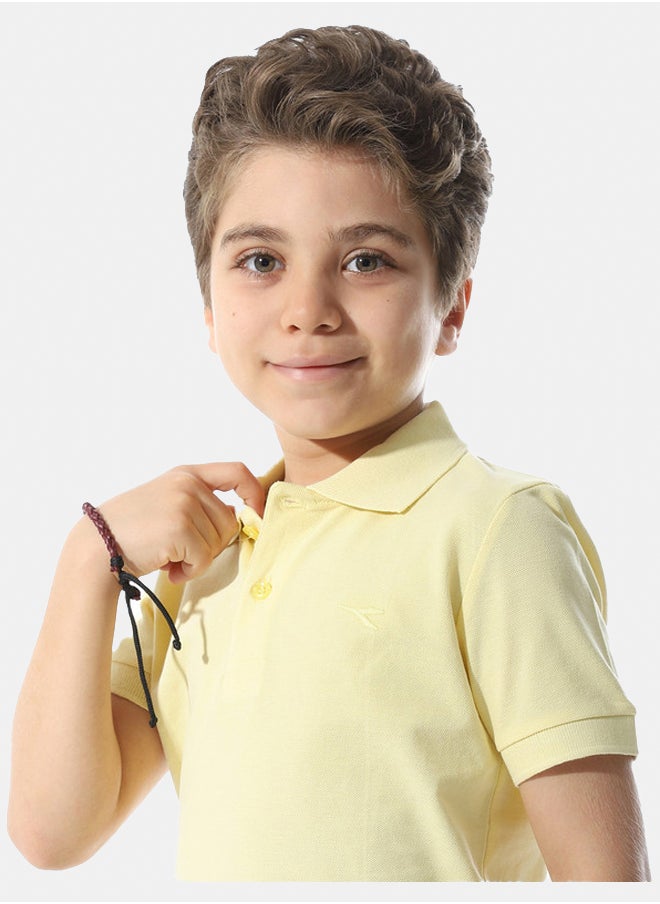 DIADORA Boy Cotton Polo Shirt  - Image 4