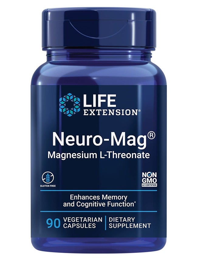 Life Extension Neuro-Mag, 90 Veggie Capsules