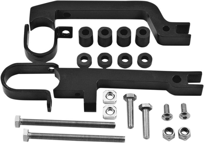 PowerMadd 34450 Black Sentinel Handguard Snowmobile Mount Kit - Image 2