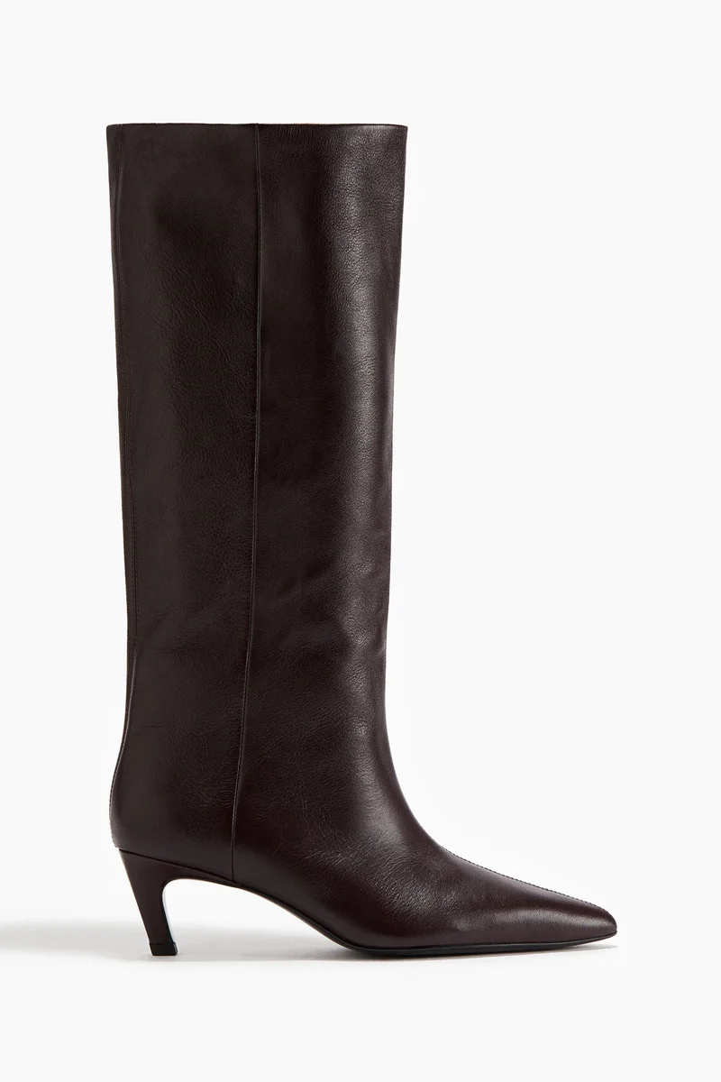 H&M Knee-high leather boots