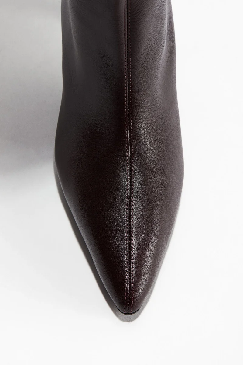 H&M Knee-high leather boots