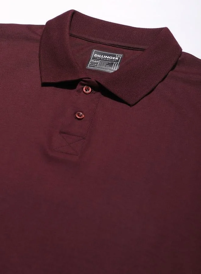 Dillinger Men Regular Fit Short Sleeve Solid Polo
