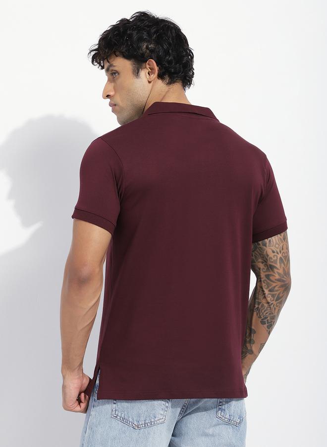 Dillinger Men Regular Fit Short Sleeve Solid Polo - Image 3