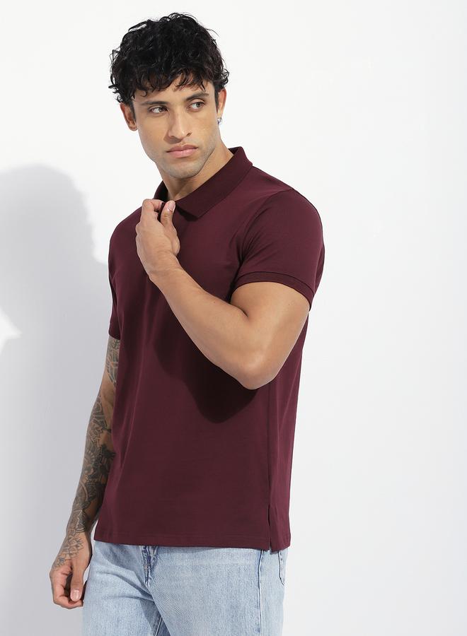 Dillinger Men Regular Fit Short Sleeve Solid Polo - Image 1