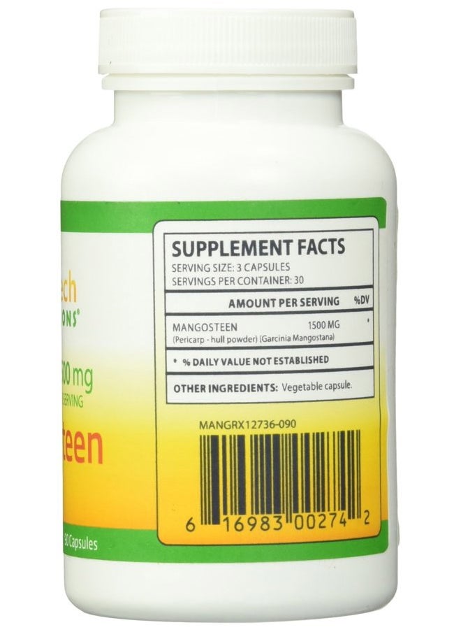 Biotech Nutritions - Pure Mangosteen Capsules, 90 Count - Image 1
