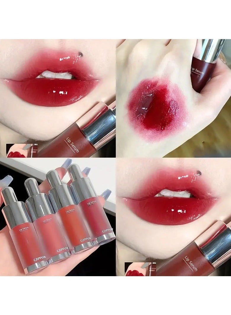 Cappuvini Nude Lip Care Collection - Moisturizing Tinted Lipstick, Vibrant Lip Glaze, Plumping Lip Gloss, and Nourishing Honey Lip Oil for Soft, Smooth Lips - Perfect Valentine's Day Gift for Women #107 - Image 1