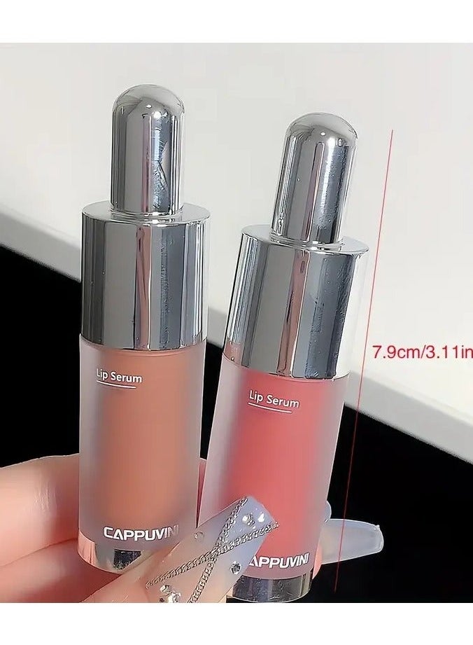 Cappuvini Nude Lip Care Collection - Moisturizing Tinted Lipstick, Vibrant Lip Glaze, Plumping Lip Gloss, and Nourishing Honey Lip Oil for Soft, Smooth Lips - Perfect Valentine's Day Gift for Women #107 - Image 5