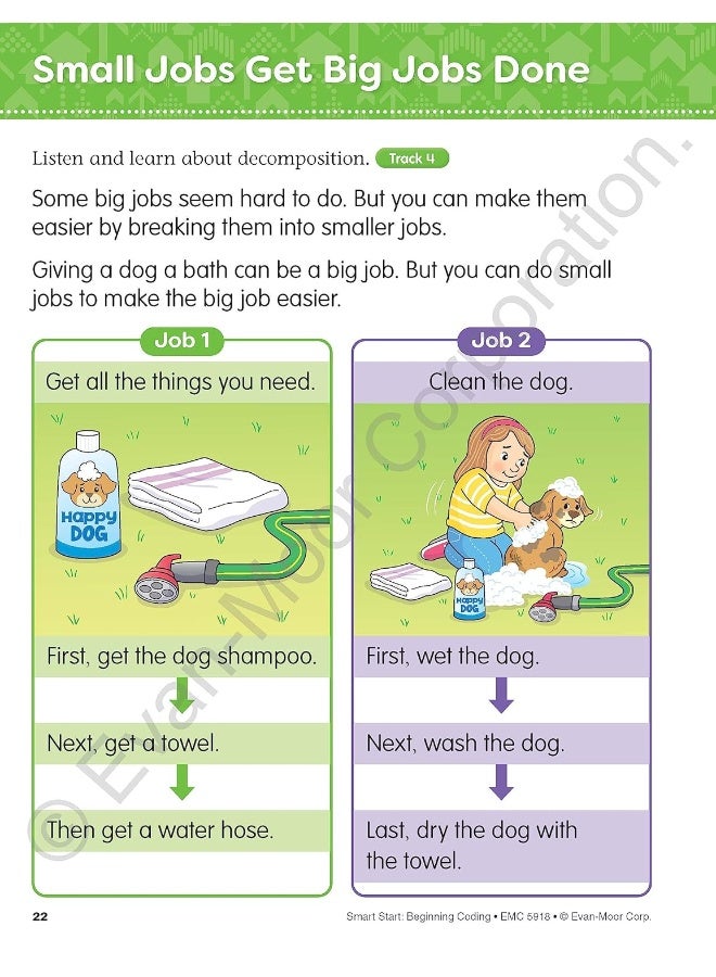 Smart Start: Beginning Coding Stories and Activities, Grade K - Image 4