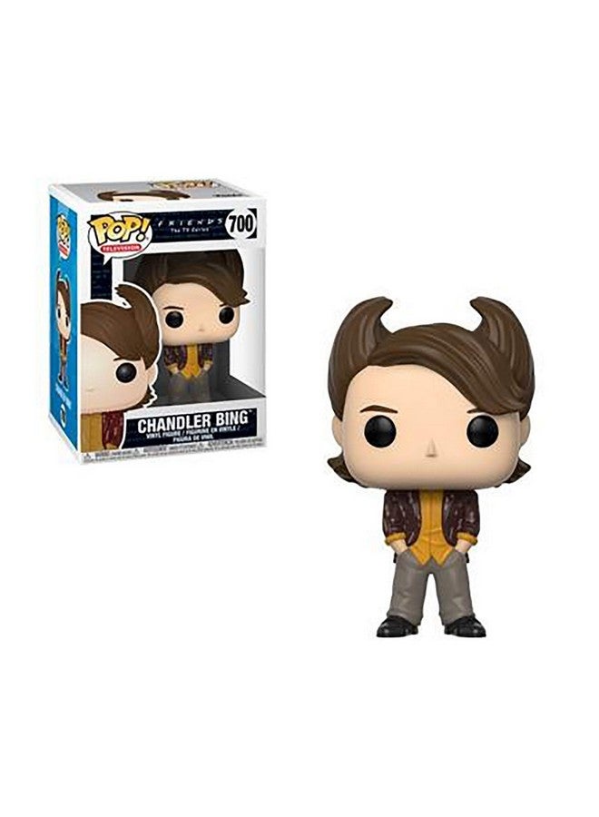Funko تمثال جمعي تشاندلر بشعر الثمانينات من فنكو بوب تلفزيون: الأصدقاء، متعدد الألوان