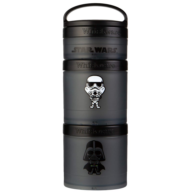 Whiskware Star Wars Stackable Snack Pack, Darth Vader & Storm Trooper - Image 1