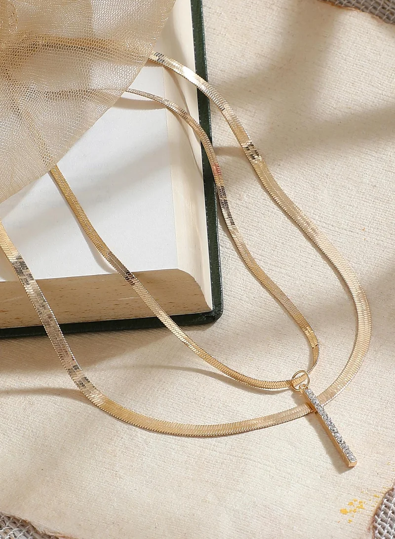 سوهي Casual Multi-Layer Artificial Necklace Jewellery