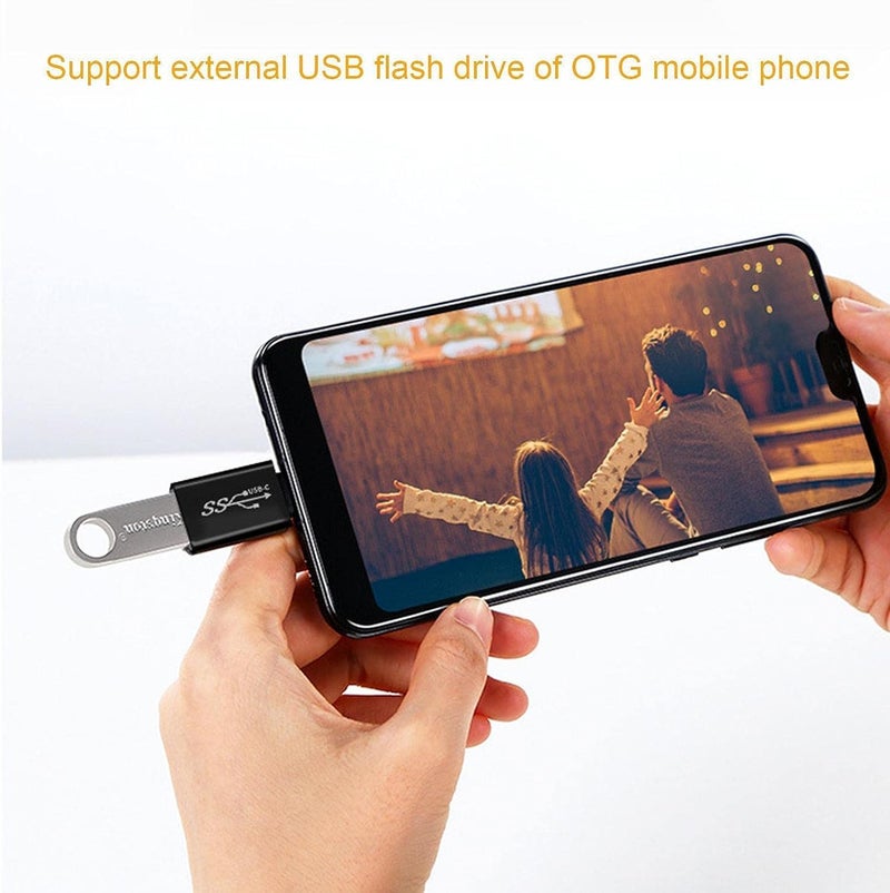 Tobo محول USB إلى Type C - كابل نقل بيانات عالي السرعة Type C - ملحقات نقل بيانات سريعة بسرعة 5Gbps مع USB3.1 للهواتف، معظم أجهزة الكمبيوتر، اللابتوبات للملفات، الفيديوهات، الصور (TD-1059TC) - Image 5