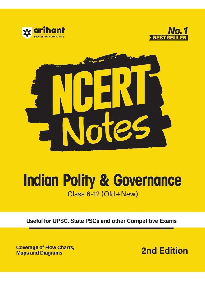 NCERT Notes Indian Polity & Governance | Flow Charts | Tables | Tamil Nadu & NIOS Board | for UPSC | UPPSC | BPSC | JPSC | MPPSC | One Liner for UPSC/IAS Preparation | State Civil Services & other Competitive Exams (Class 6+12 Old + New)  - Image 1