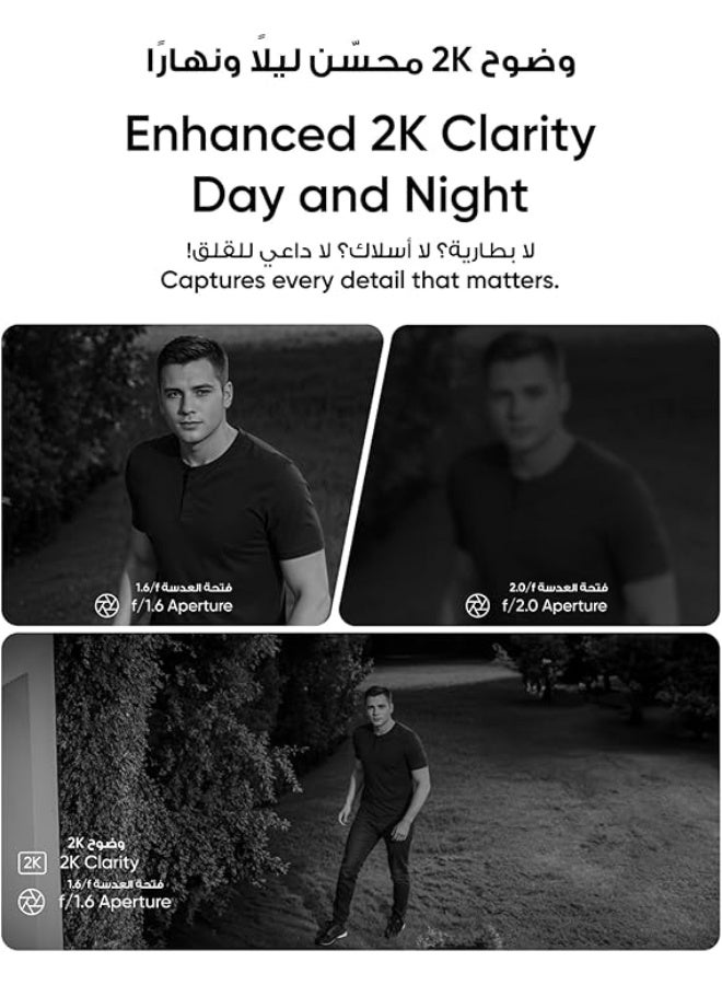 إيوفي كاميرا مراقبة خارجية لاسلكية تعمل بالطاقة الشمسية - Image 4