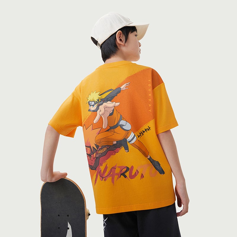 ANTA Kids 100% Cotton T-Shirt - Naruto Spirit - Image 2