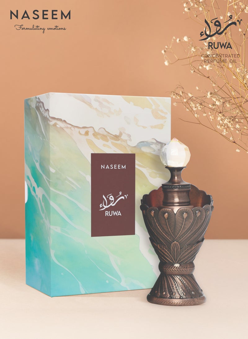 Naseem Ruwa Perfume Oil Attar for Women - 6ml - Image 2