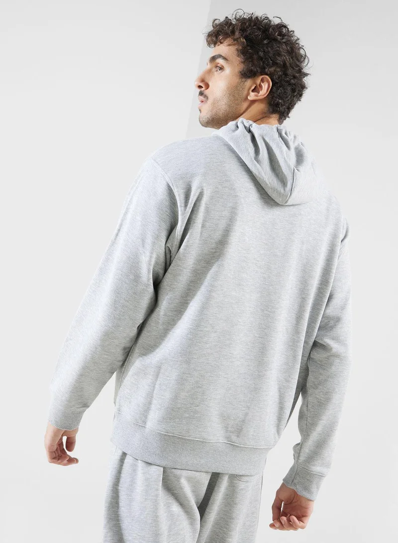 نيو بالانس Small Logo French Terry Hoodie