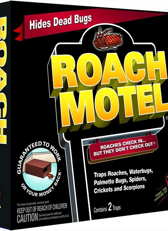 Black Flag - Roach Motel Traps, 2-Count, 1-Pack - Image 1